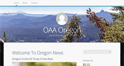 Desktop Screenshot of oaaoregon.com
